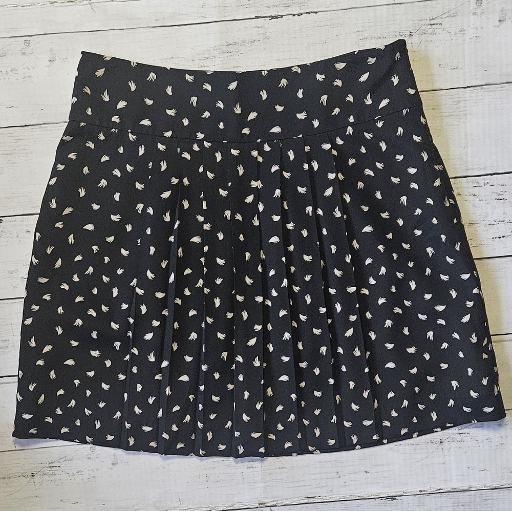 Ann Taylor LOFT Feather‎ Print Skirt Size 00P